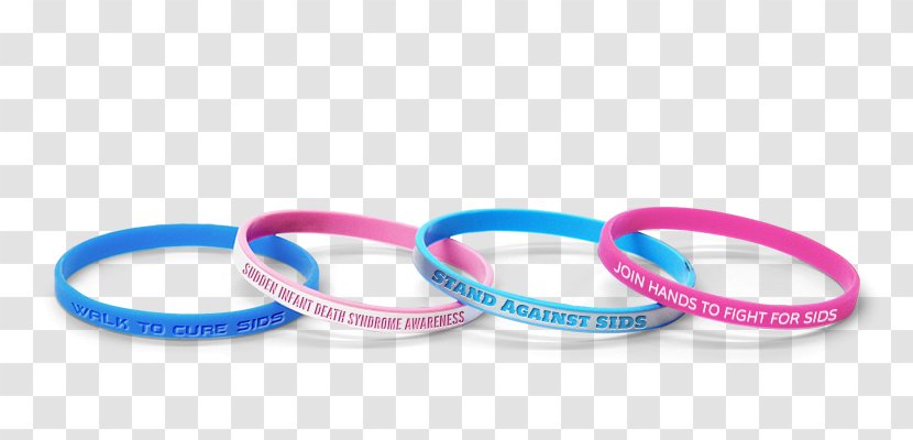 Sudden Infant Death Syndrome Wristband Bangle Arrhythmic - Color - Plastic Bracelets Transparent PNG