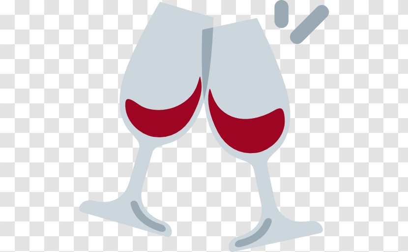 Wine Glass Champagne Clip Art Red - Logo Transparent PNG