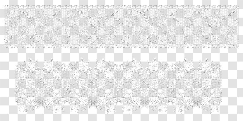 Textile Vignette Lace Clip Art - White Transparent PNG
