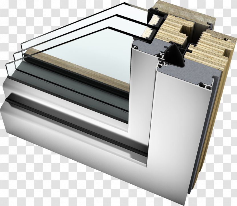 Window Internorm Glazing Thermal Transmittance Insulation - Aluminium - Aluminum Transparent PNG
