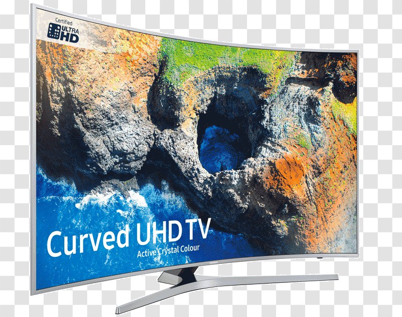 Samsung MU6500 4K Resolution Ultra-high-definition Television - Heart - Stage Build Transparent PNG