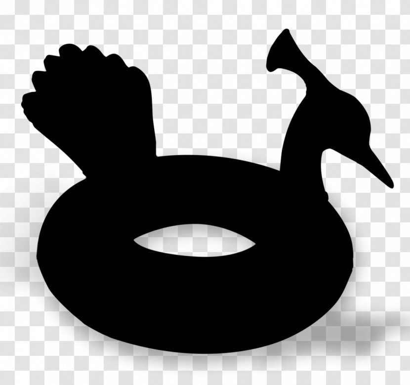 Duck Goose Clip Art Product Design Neck - Silhouette Transparent PNG