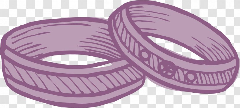 Purple Ring Google Images - Hand Painted Transparent PNG