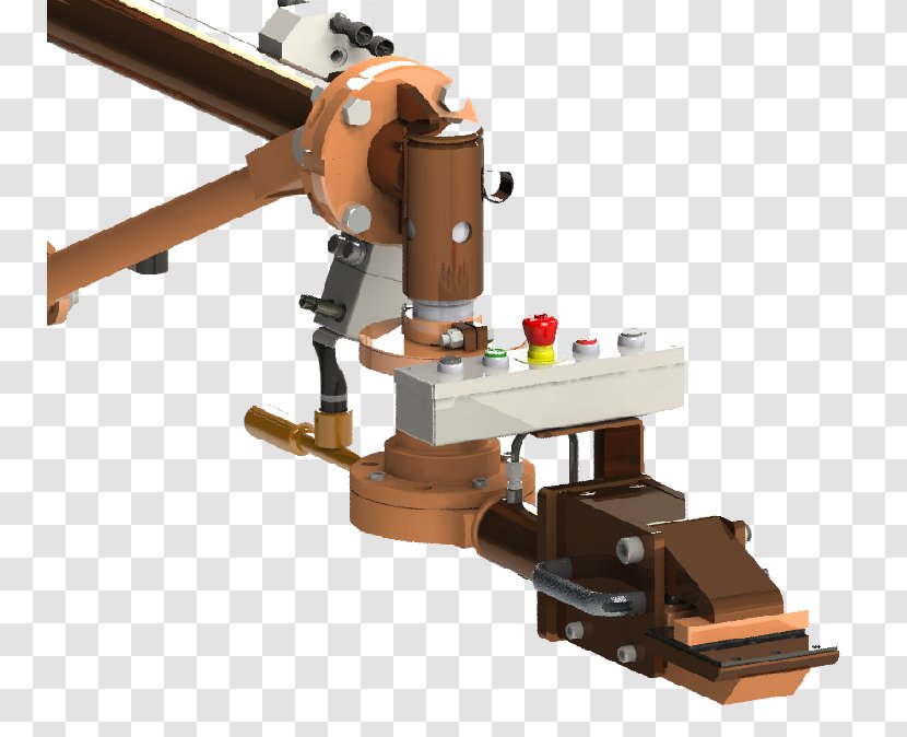 Pancake Hydraulics Manipulator Tool Bacon - Robot End Effector - Close Transparent PNG