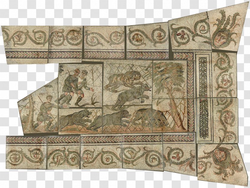 Getty Villa J. Paul Museum Center Roman Mosaics Across The Empire - Art Transparent PNG