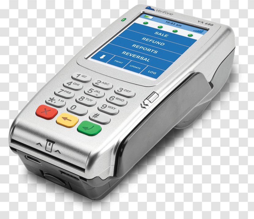 EMV Contactless Payment VeriFone Holdings, Inc. Credit Card Terminal - Merchant Account - Mobile Transparent PNG