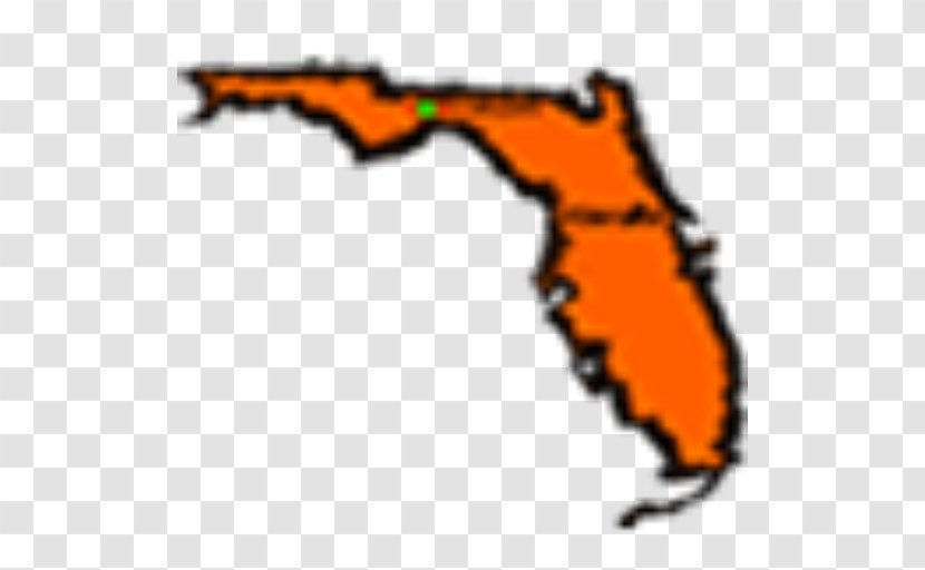 Florida Treasure Map Clip Art - Yellow Transparent PNG