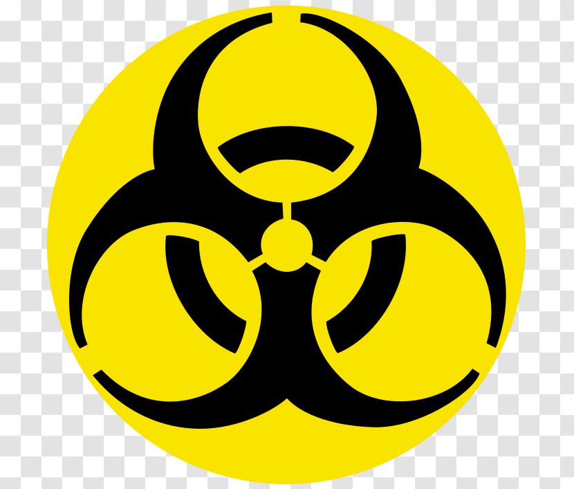 Biological Hazard Clip Art Symbol Image - Emblem - Agony Vector Transparent PNG
