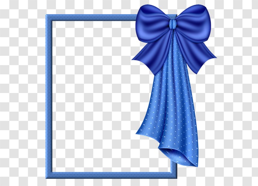 Picture Frames Royalty-free Clip Art - Necktie - Blue Frame Transparent PNG