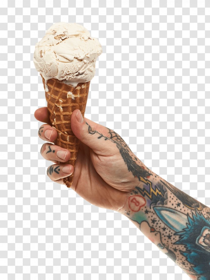 Ice Cream Cones Waffle Dessert Village - Cone Transparent PNG