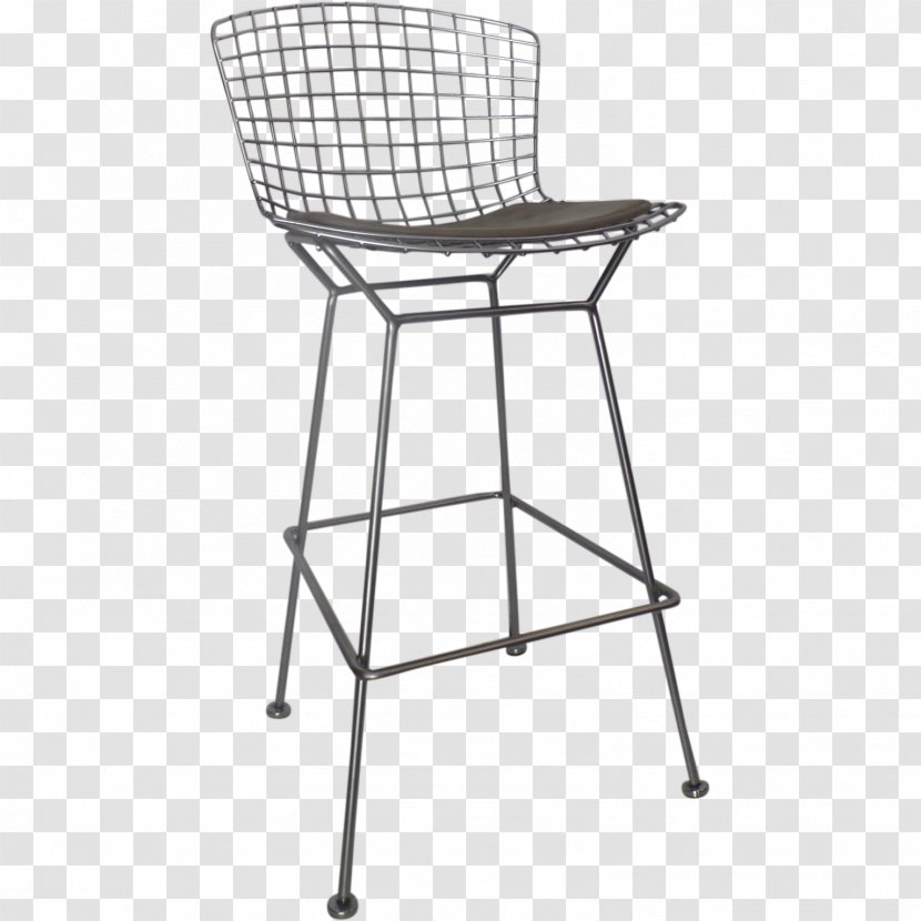 Bar Stool Diamond Chair Knoll Artist - Outdoor Furniture - Design Transparent PNG
