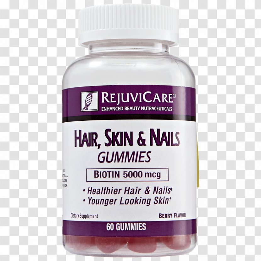 Rejuvicare Hair & Nail Formula Skin Dietary Supplement - Dubai - Biotin Transparent PNG