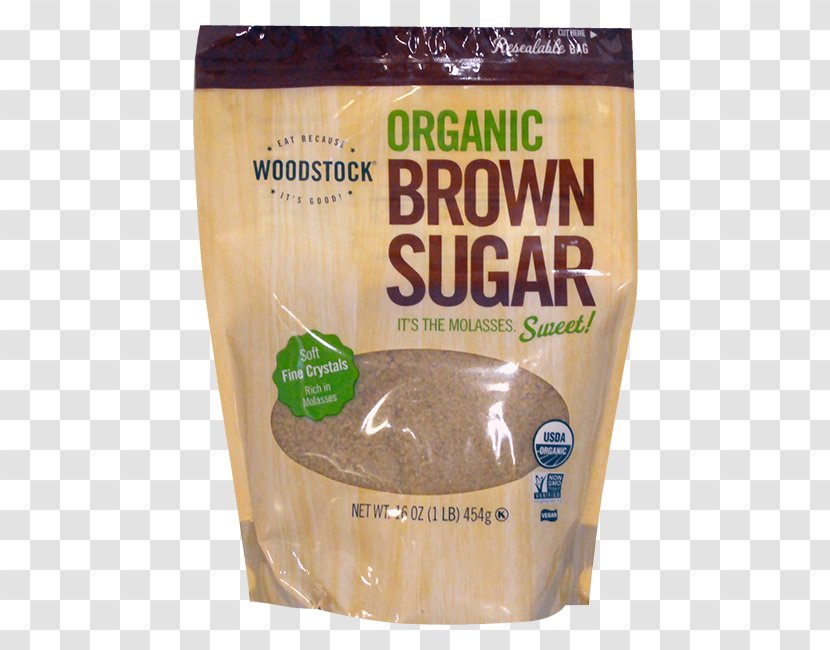 Brown Sugar Organic Food Flavor Superfood Transparent PNG