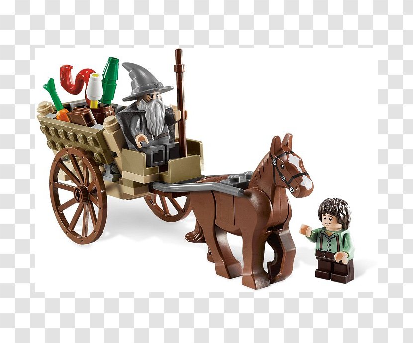 Gandalf Lego The Lord Of Rings Frodo Baggins Minifigure - Horse Harness - Chariot Transparent PNG