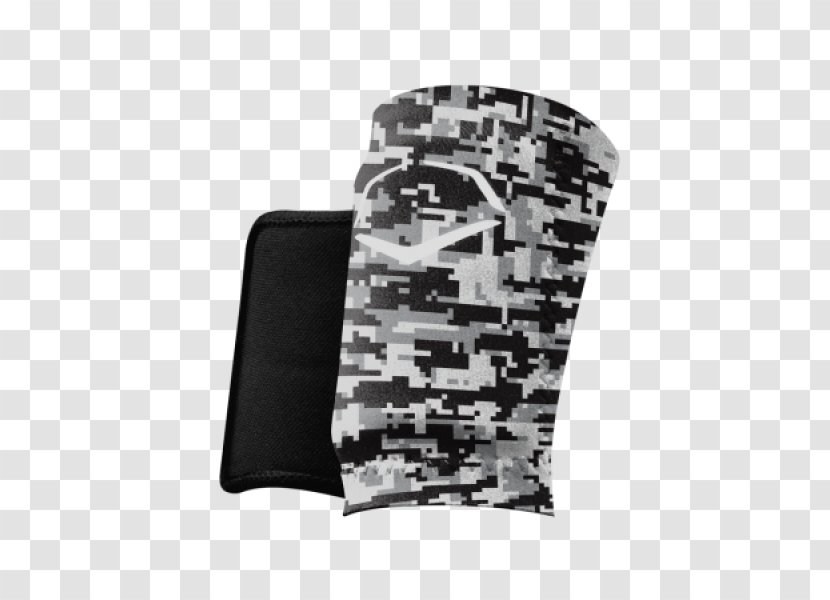 EvoShield Wrist Guard Multi-scale Camouflage Baseball - Black Transparent PNG