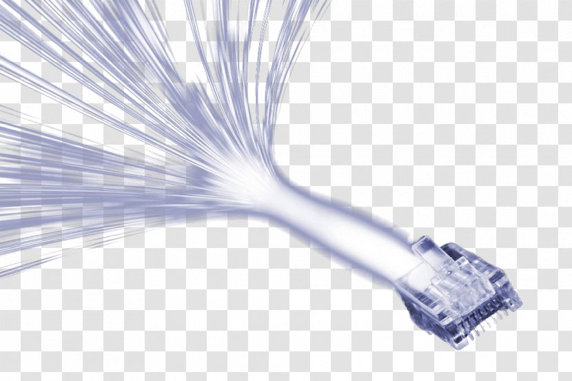 Angle - Blue - Light Speed Curve Of Fiber Optic Connector Transparent PNG