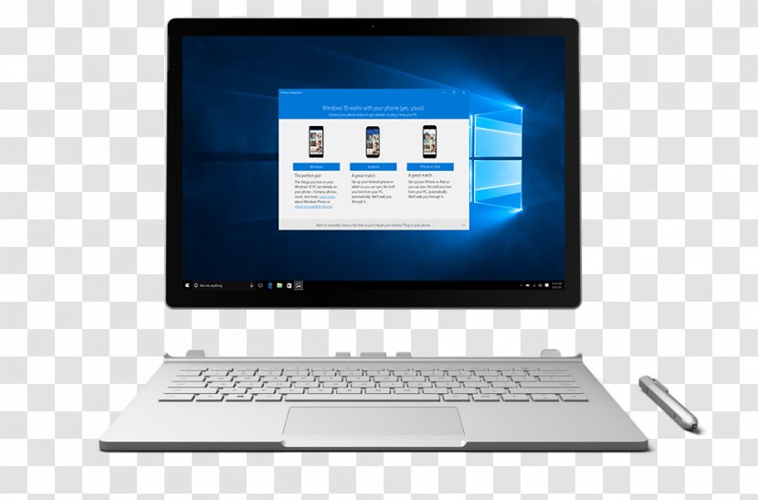 Laptop Surface Book 2 Microsoft 3 - Technology - Enterprise SloganWin-win Transparent PNG