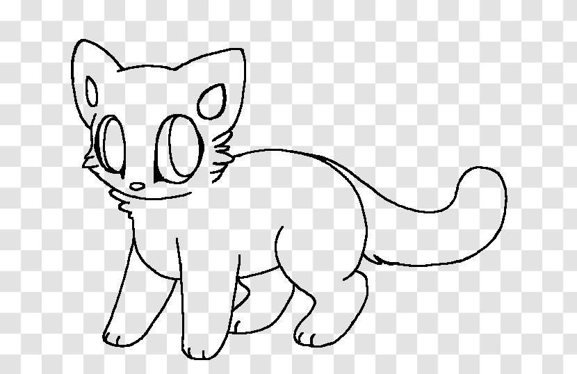 Kitten Whiskers Domestic Short-haired Cat Line Art - Tree Transparent PNG