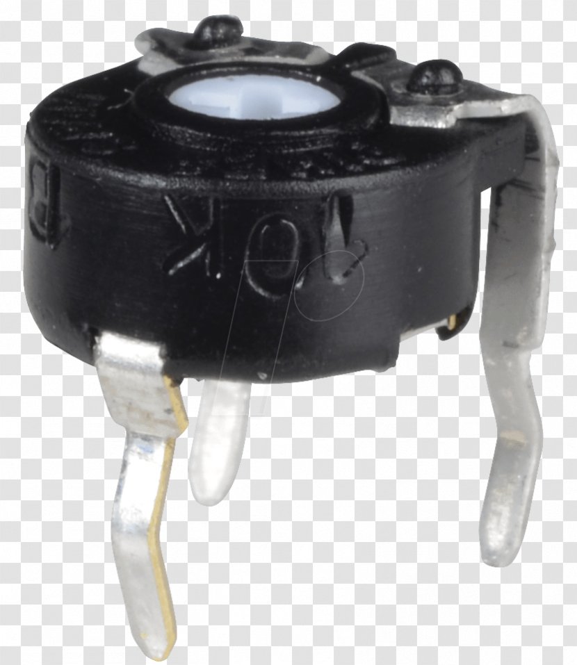 Ohm Trimmer Potentiometer Capacitor Power - Computer Hardware - 100K Transparent PNG