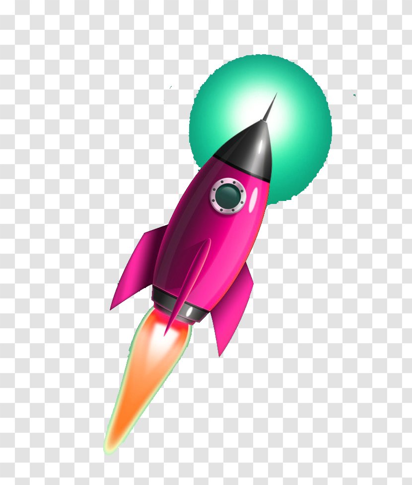 Rocket Icon - Design - Lovely Spaceship Transparent PNG