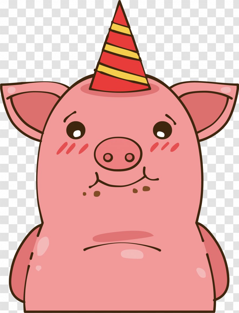 Pig Cuteness Pink - Snout - Cute Little Transparent PNG