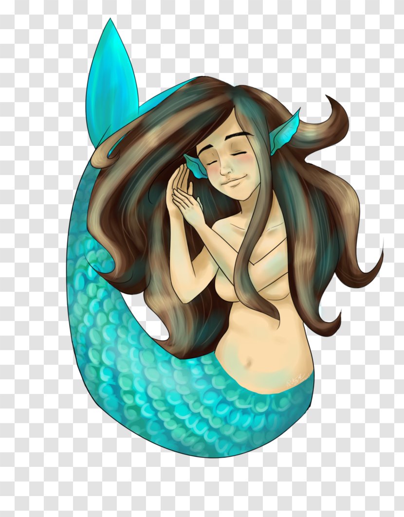 Mermaid Figurine Transparent PNG