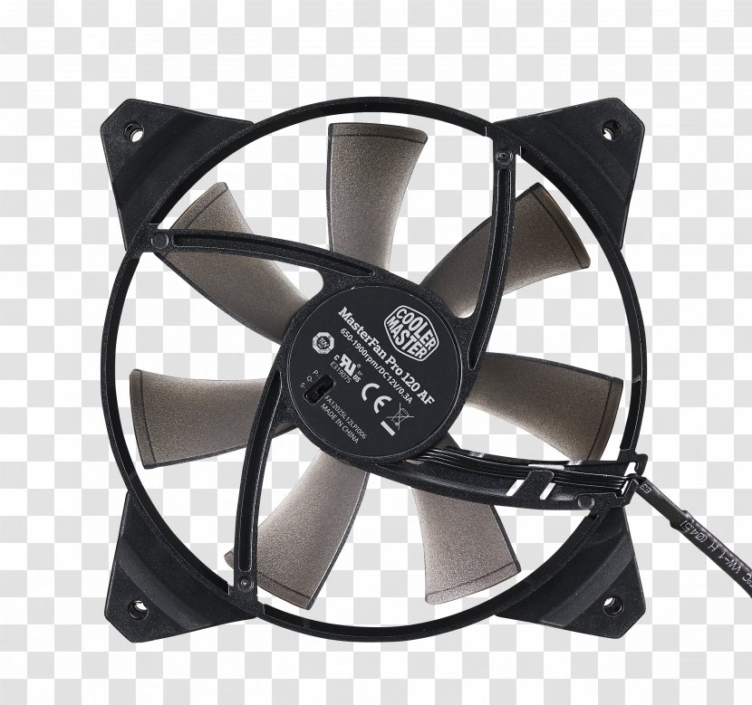 Computer Cases & Housings Airflow Cooler Master System Cooling Parts - Fan - Air Flow Transparent PNG