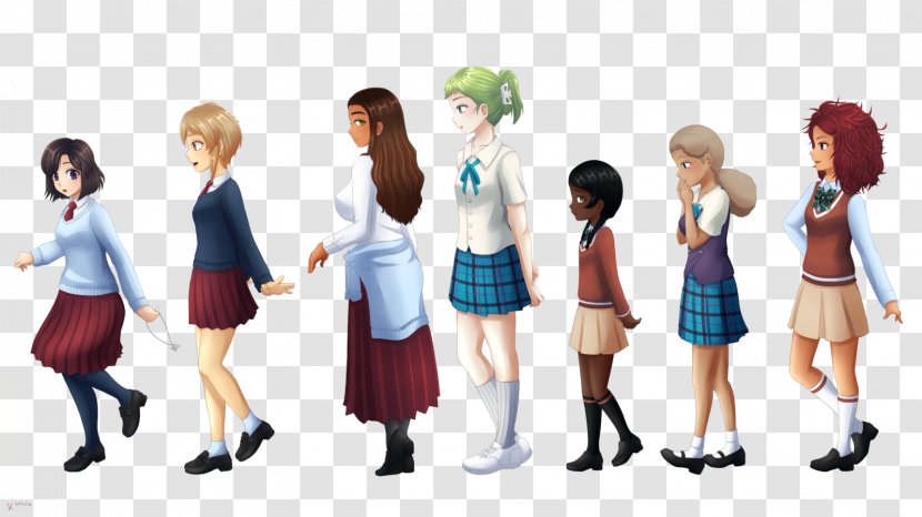 Social Group Public Relations Uniform Human Behavior - Cartoon - Lupe Transparent PNG