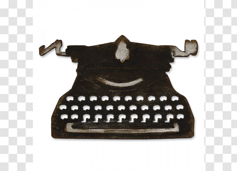 Typewriter Paper Sizzix Die Cutting - Vintage Transparent PNG