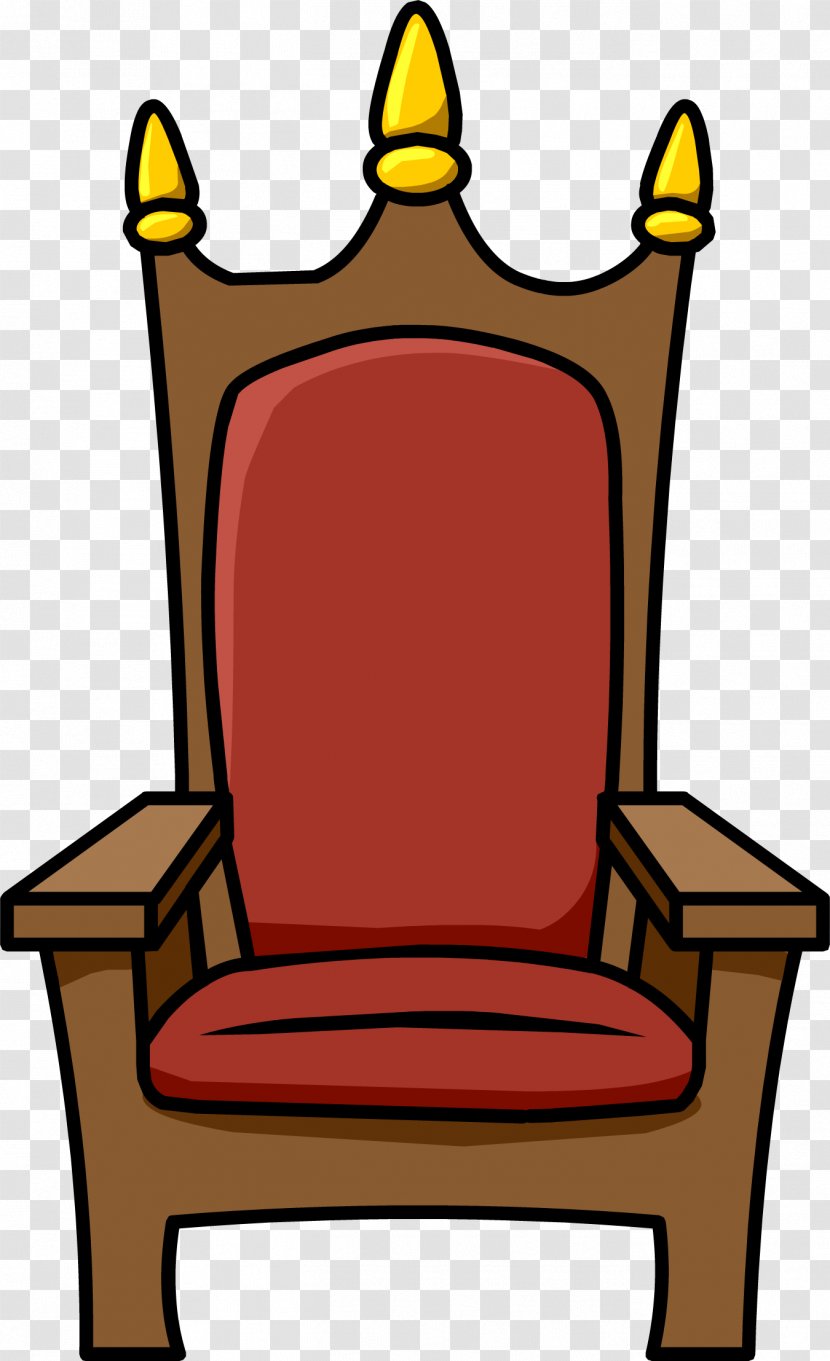 Club Penguin Throne Chair Clip Art - Furniture - HD Transparent PNG