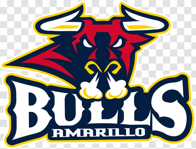 Amarillo Bulls Hockey Club American League Lone Star Brahmas Shreveport Mudbugs - Logo - Ice Transparent PNG