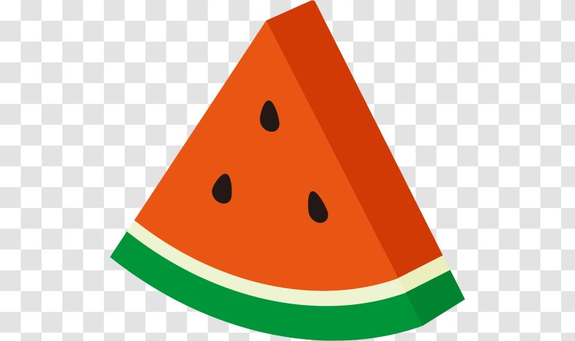 Watermelon Triangle Clip Art Orange S.A. - Melon - Area Transparent PNG
