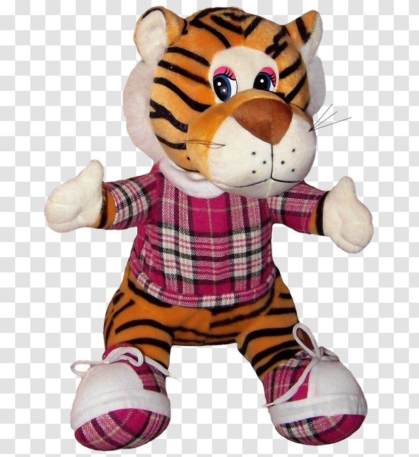 Tiger Stuffed Animals & Cuddly Toys Lion Download - Carnivoran Transparent PNG