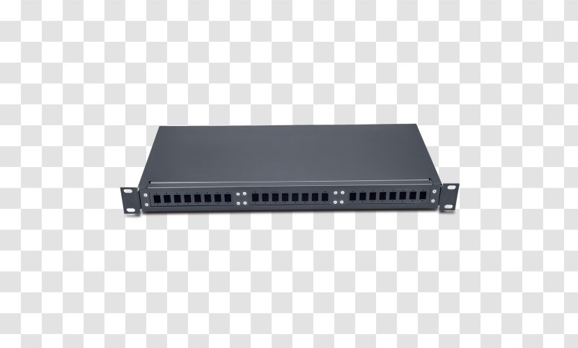 19-inch Rack Cable Management Optical Fiber Network Switch Patch Panels - Ahmedabad District Transparent PNG