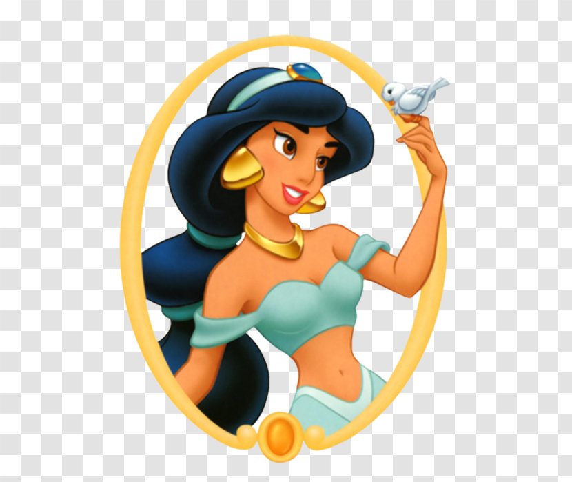 Princess Jasmine Aladdin Fa Mulan Belle Disney - Cartoon Transparent PNG