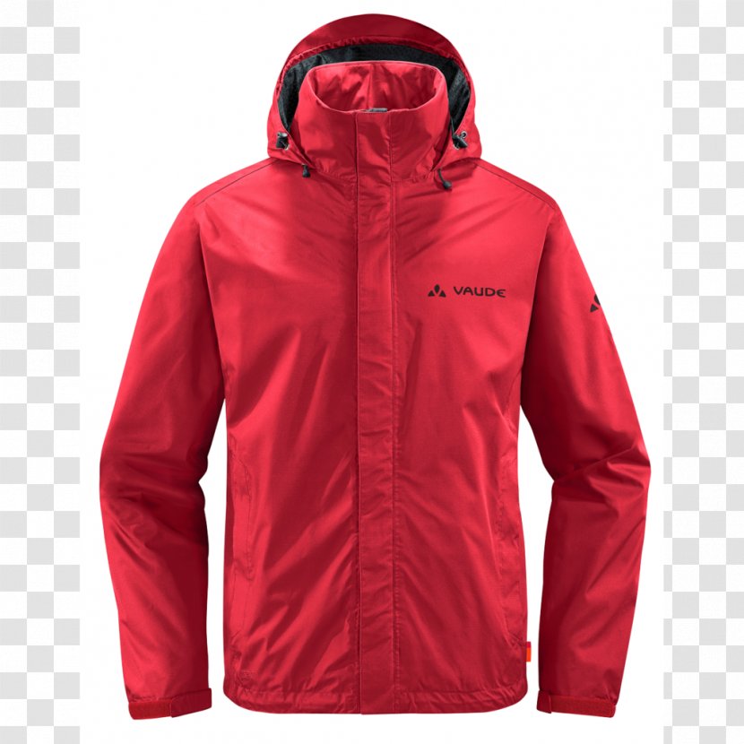 Jacket VAUDE Clothing Raincoat Pocket Transparent PNG