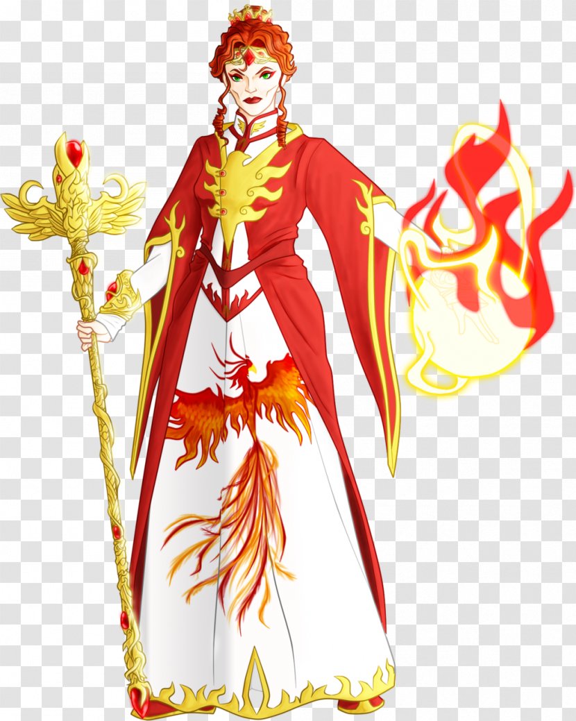 Dungeons & Dragons Jean Grey Magician Phoenix Art - Sorcerer Transparent PNG