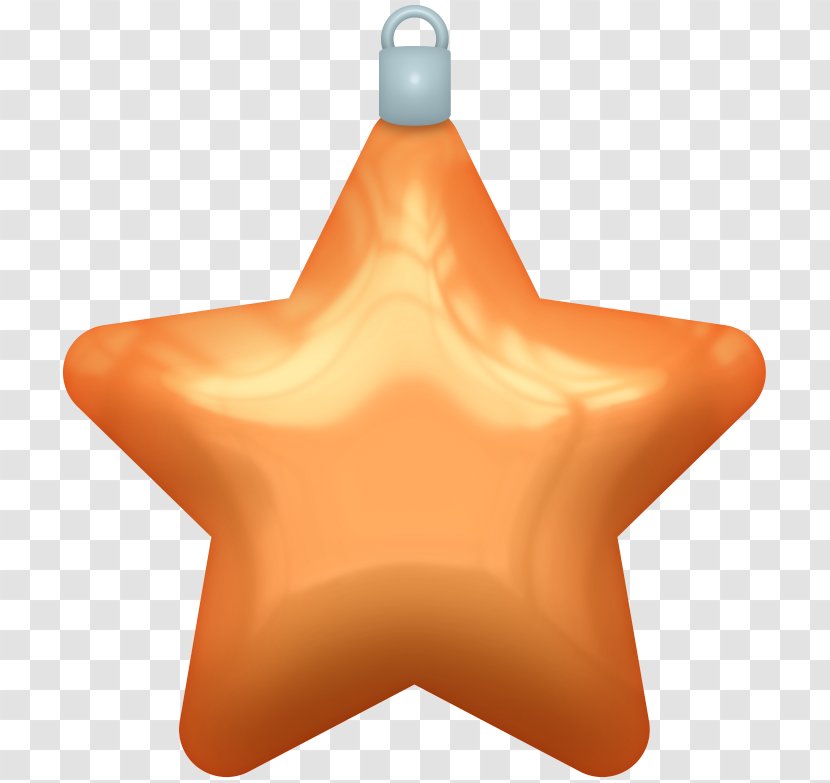 Orange Download - Star Domain - Five-pointed Transparent PNG