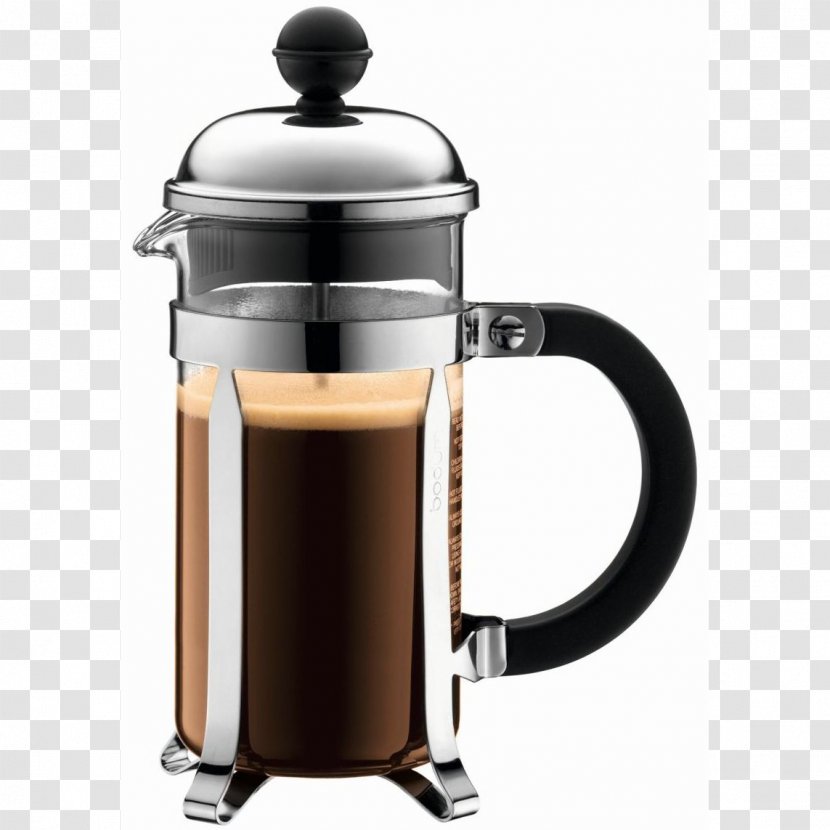 Moka Pot Coffee Espresso French Presses Bodum - Coffeemaker Transparent PNG