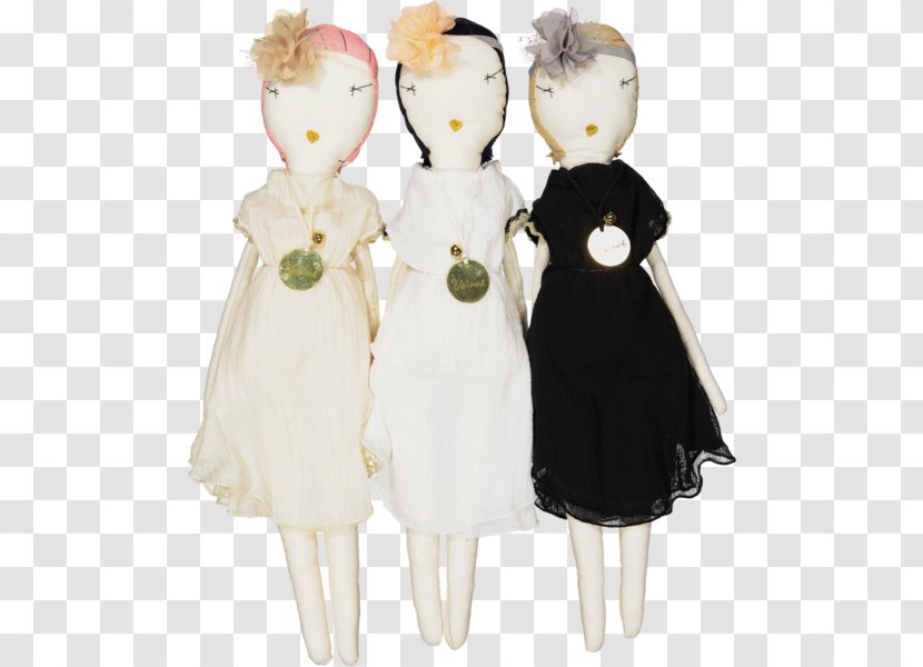 Rag Doll Linen Figurine Clothing Accessories - White Transparent PNG