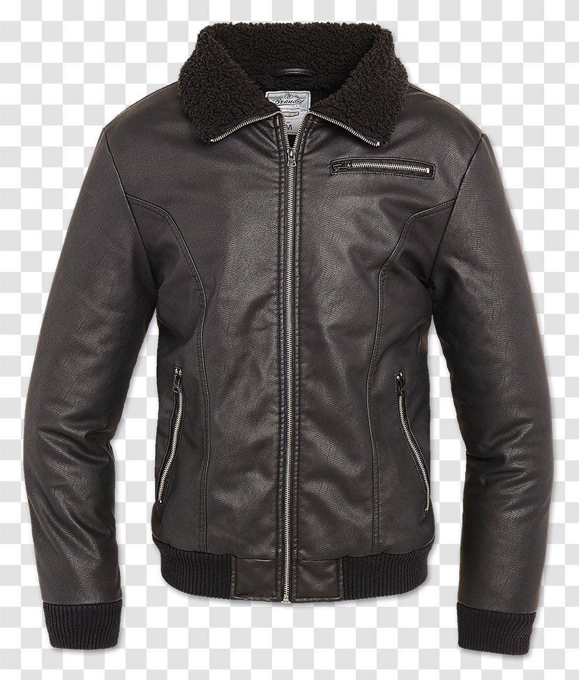 Leather Jacket Artificial Polyurethane Coat - Clothing Transparent PNG