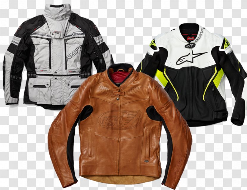 Leather Jacket Waxed Clothing - Textile Transparent PNG