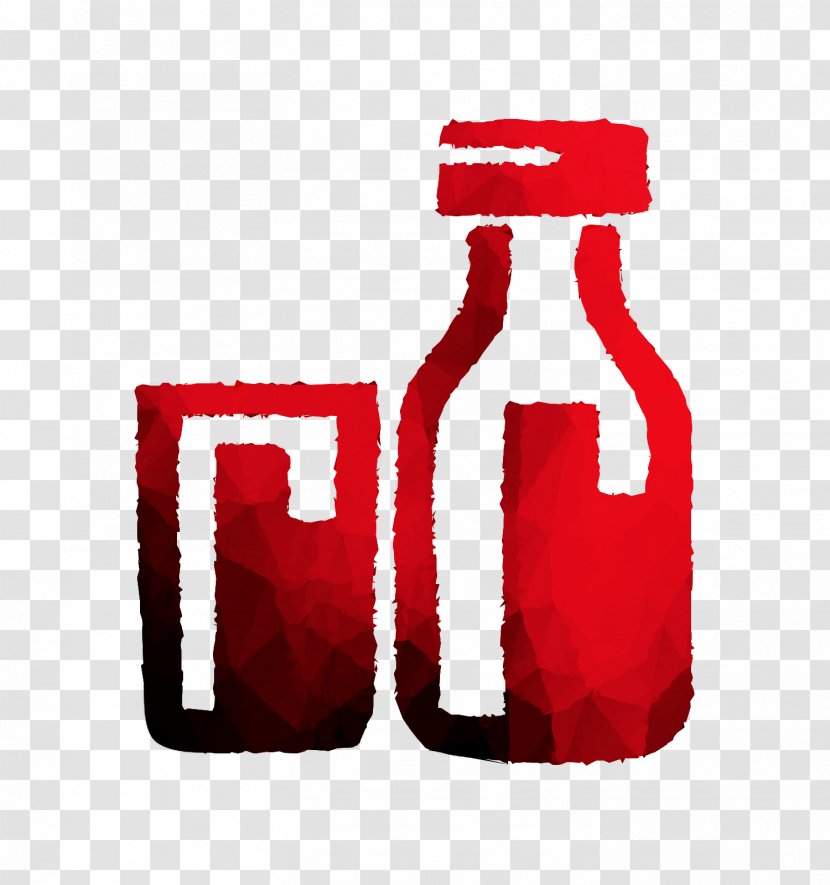 Bottle Product Design Font - Plastic - Red Transparent PNG
