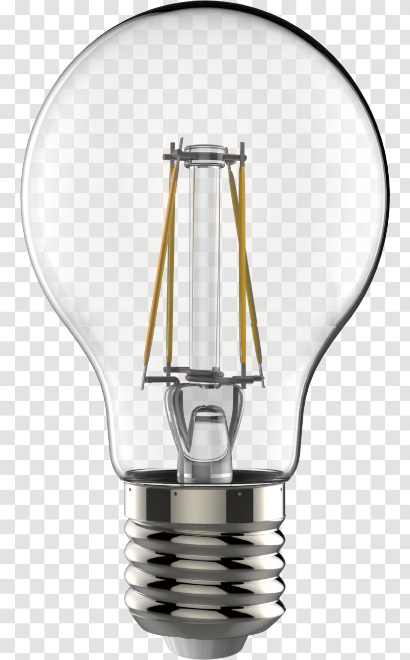 Incandescent Light Bulb LED Lamp Edison Screw Light-emitting Diode - Led Transparent PNG