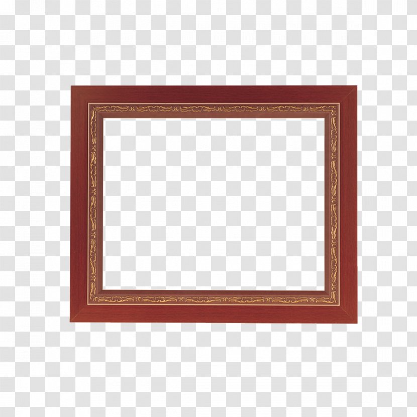 Picture Frame Area Flooring Pattern - Symmetry - Vintage Classical Transparent PNG