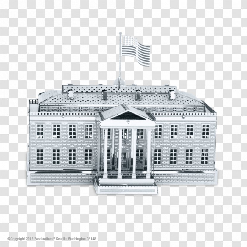 White House United States Capitol Building Sheet Metal - Earth Puzzle Transparent PNG