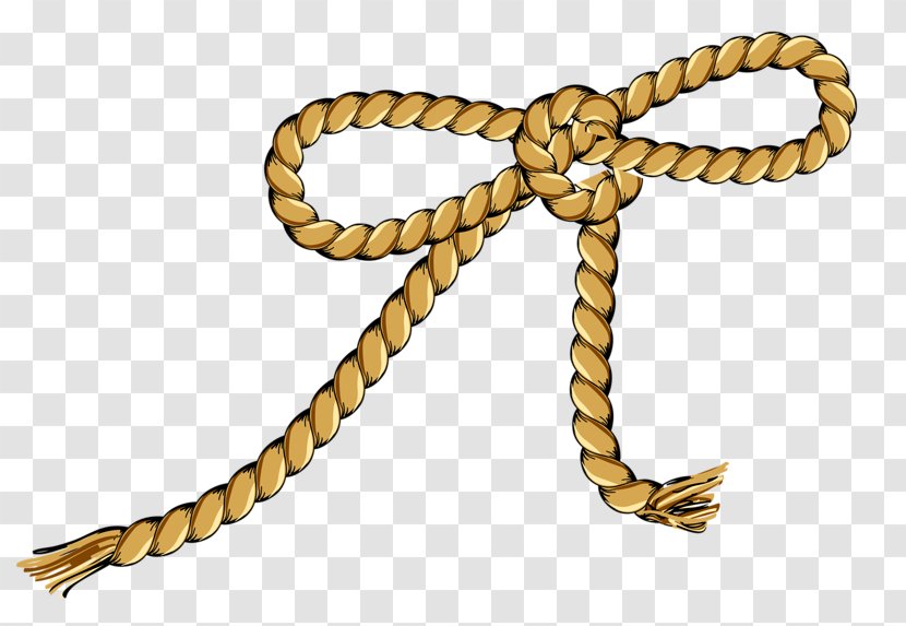 Rope Knot Hanging - Bow Transparent PNG