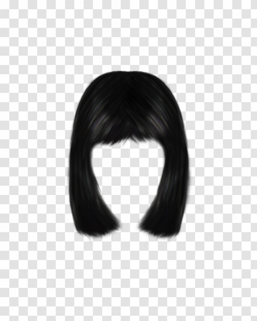 Black Hair Hairstyle Clip Art - Woman - Hairdressing Transparent PNG