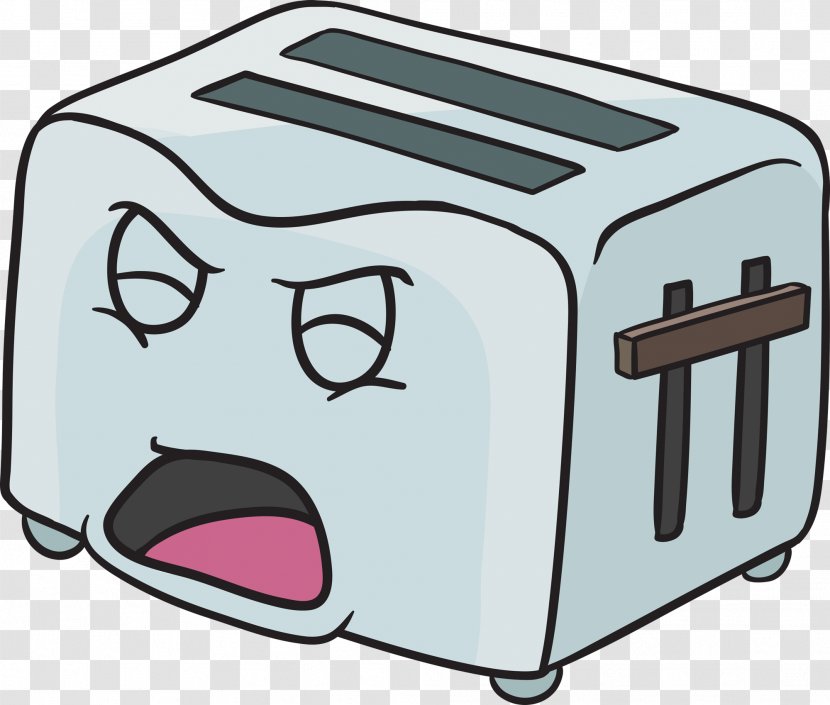Toaster Cartoon Clip Art - Eye Transparent PNG