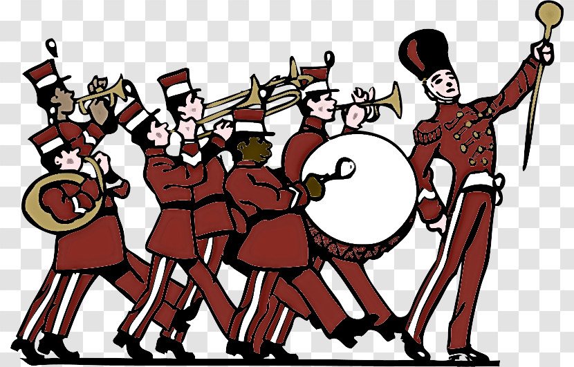 Cartoon Social Group Band Plays Middle Ages Animation Transparent PNG